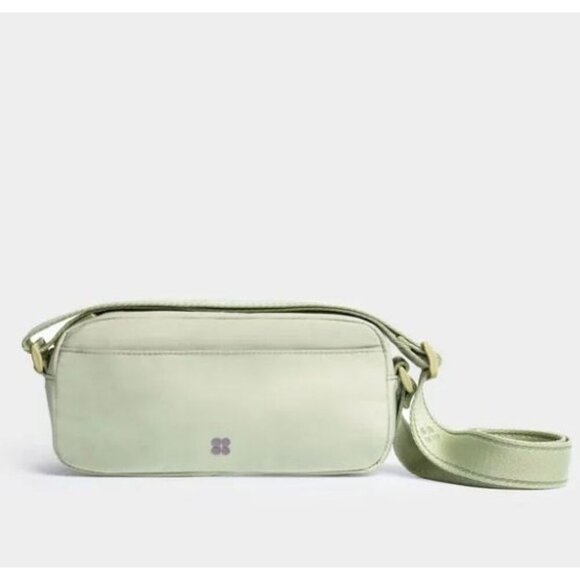 NWT Sweaty Betty All Day Cross Body Bag Sage Green - Picture 1 of 9